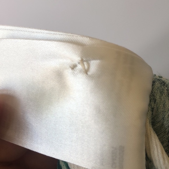 Nwt H&M mini wrap skirt palm leaf pattern - Picture 10 of 10